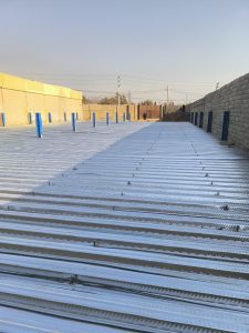 مراحل اجرای سقف عرشه فولادی