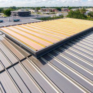 مراحل نصب سقف عرشه فولادی