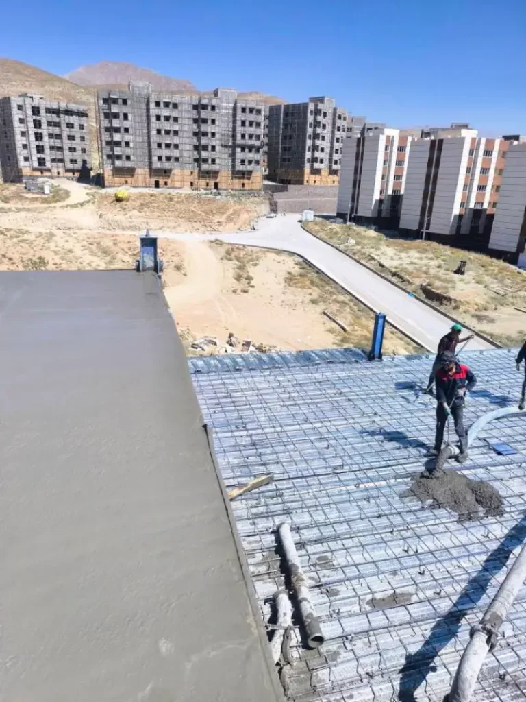 بتن ریزی و کنترل نهایی